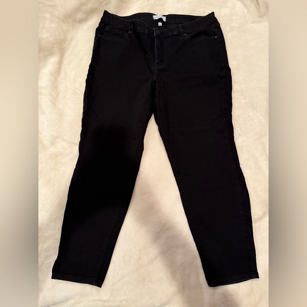 Lane Bryant Women's Classic Black Skinny Jeans